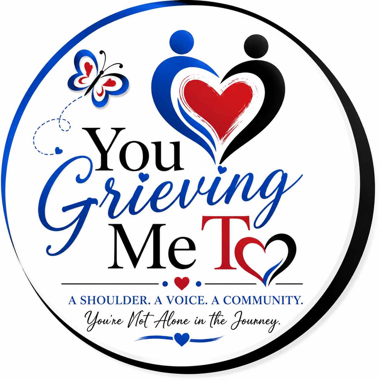 You Grieving Me Too — a shoulder, a voice, a community